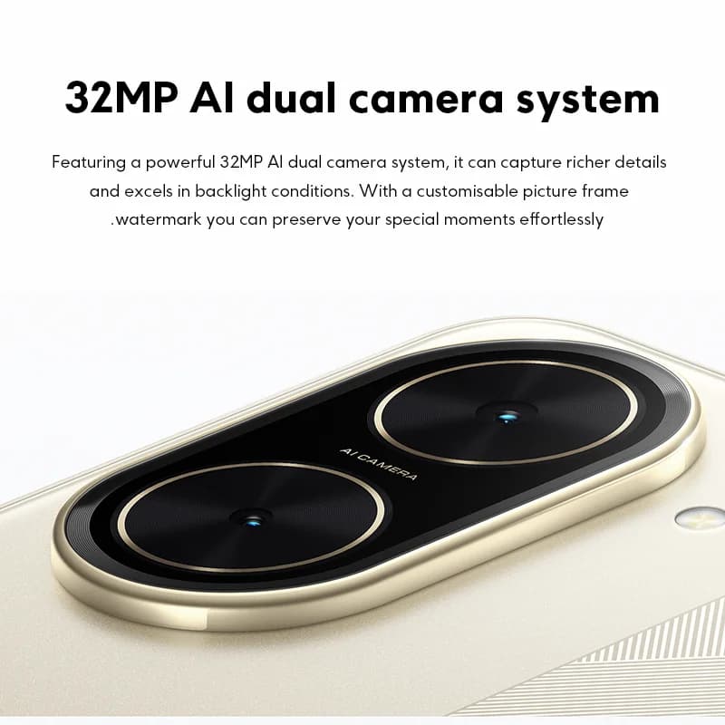 هاتف POCO C71 الذكي الإصدار العالمي شاشة 6.88 بوصة HD+ UNISOC T7250 بطارية 5200 مللي أمبير في الساعة شحن سريع 15 واط كاميرا مزدوجة 32 ميجابكسل ذكاء اصطناعي LCD - 6