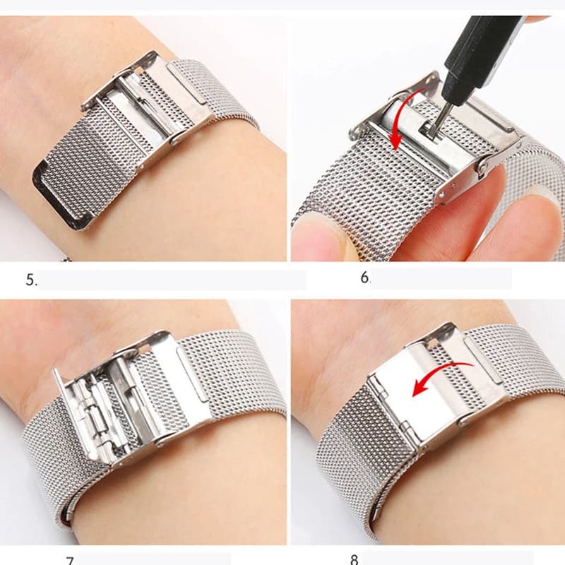 Metal Strap For HUAWEI WATCH GT 3 2 Pro 46mm 42mm belt Bracelet HONOR Magic 20mm 22mm Stainless Steel Band Wrist Wristbands - 3