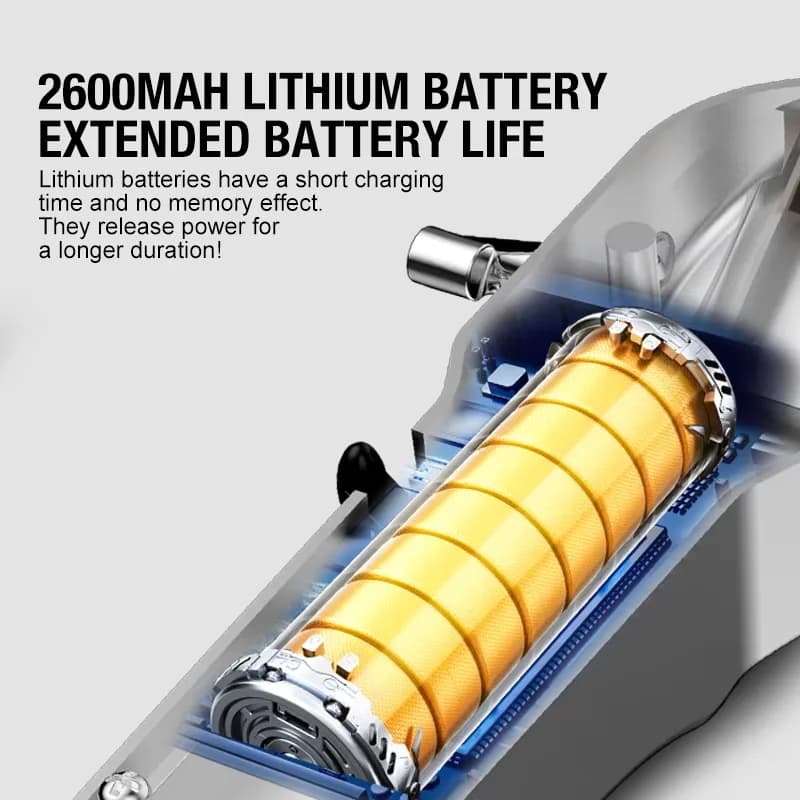 All metal blade male clipper, electric hair clipper, household electric hair clipper, hair salon, high-power pet clipper - 6