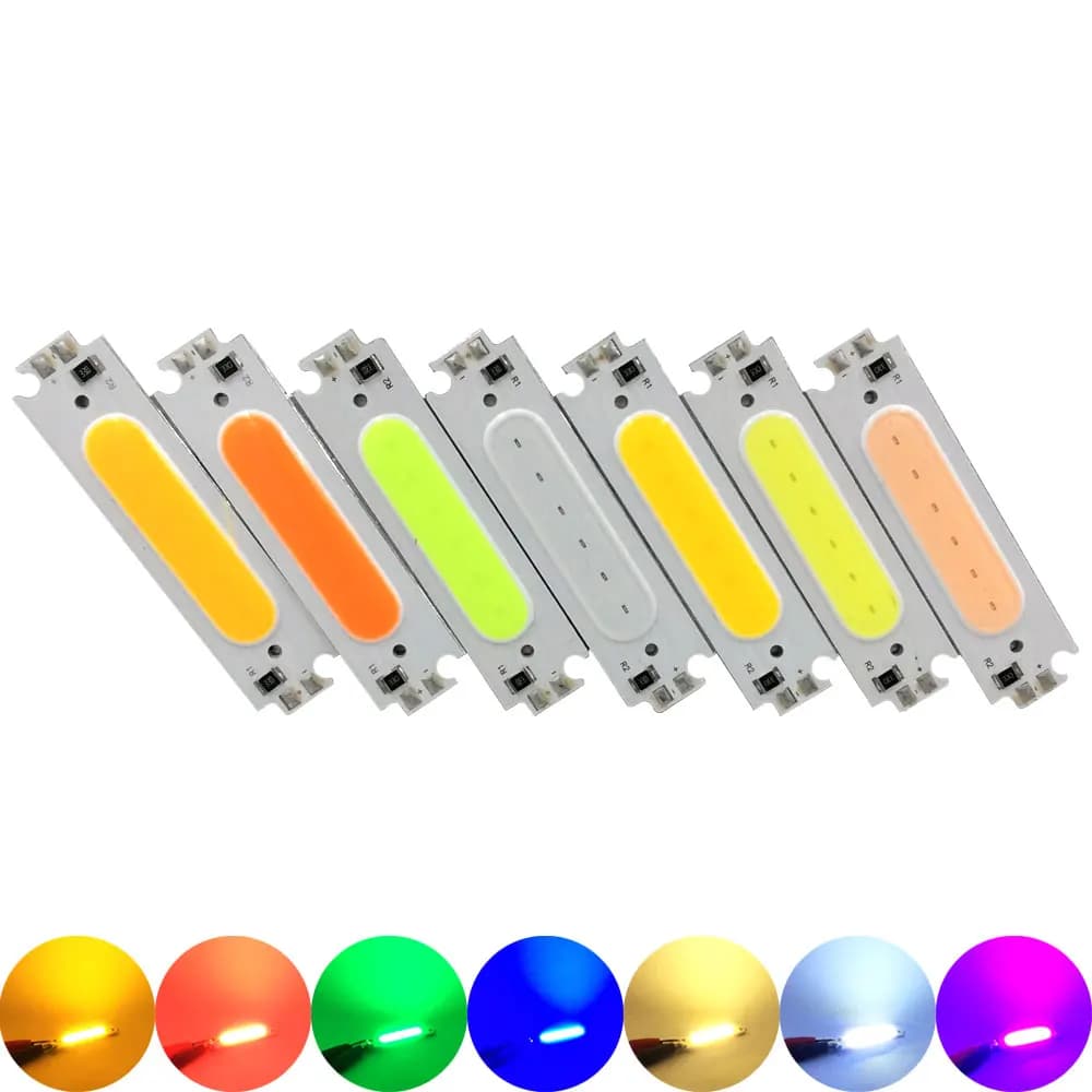 [SUMBULBS] MIX DC 12V 2W-200W LED COB Lamp Light Emitting Diode Linear Round Colorful COB for Bulb COB LED Bar Strip Chip - 5