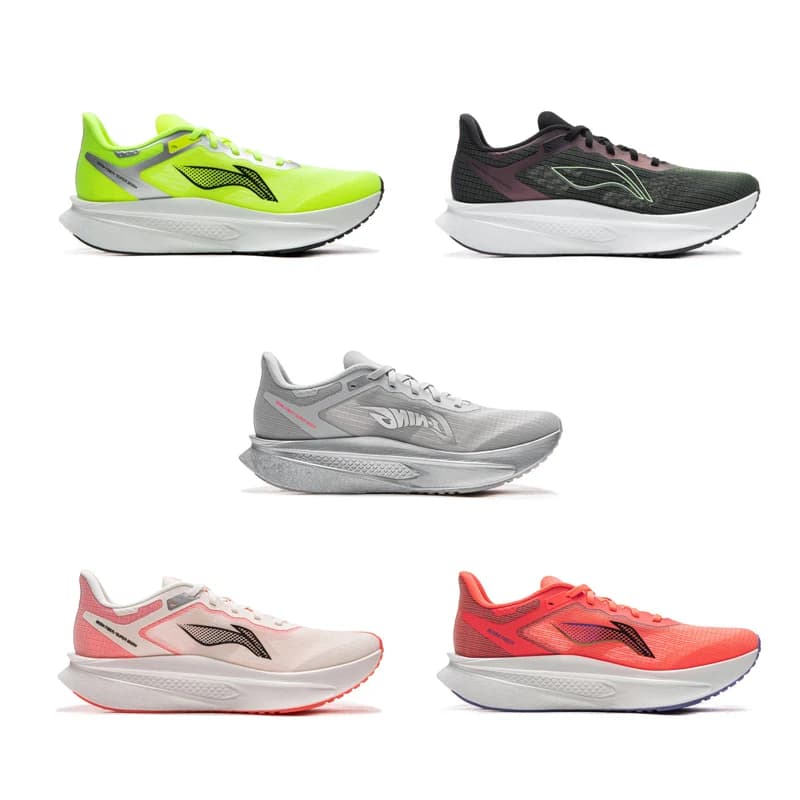 أحذية الجري للسباقات للرجال من لي نينغ موديل فيديان 6 تشالنجر سوبر بوم خفيفة الوزن عاكسة للضوء حذاء سنيكرز للمنافسة من لي نينغ موديل ARMW003 - 2