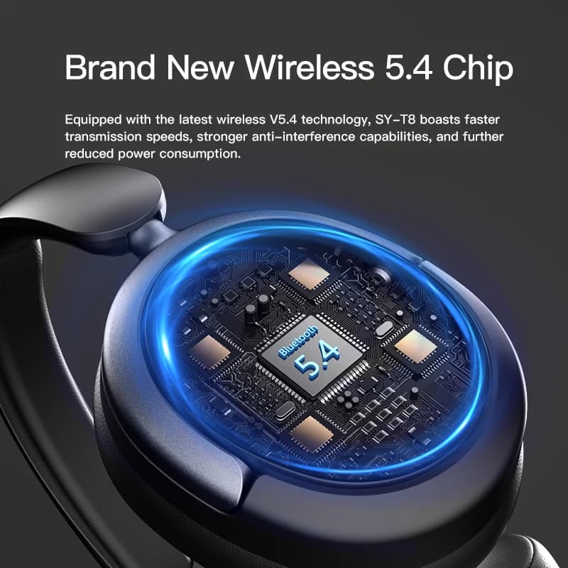 2026 Sony NC Wireless Headphones Bluetooth 6.0 Noise Canceling 45dB Over Ear Headset Spatial Audio Earphone 80H Time 2026 - 3