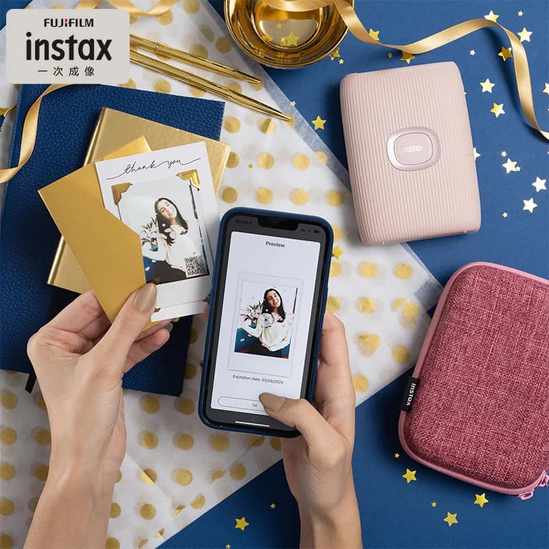 طابعة صور محمولة للهاتف المحمول Fujifilm Instax Mini Link 3 Link 2 بتقنية Bluetooth - 2