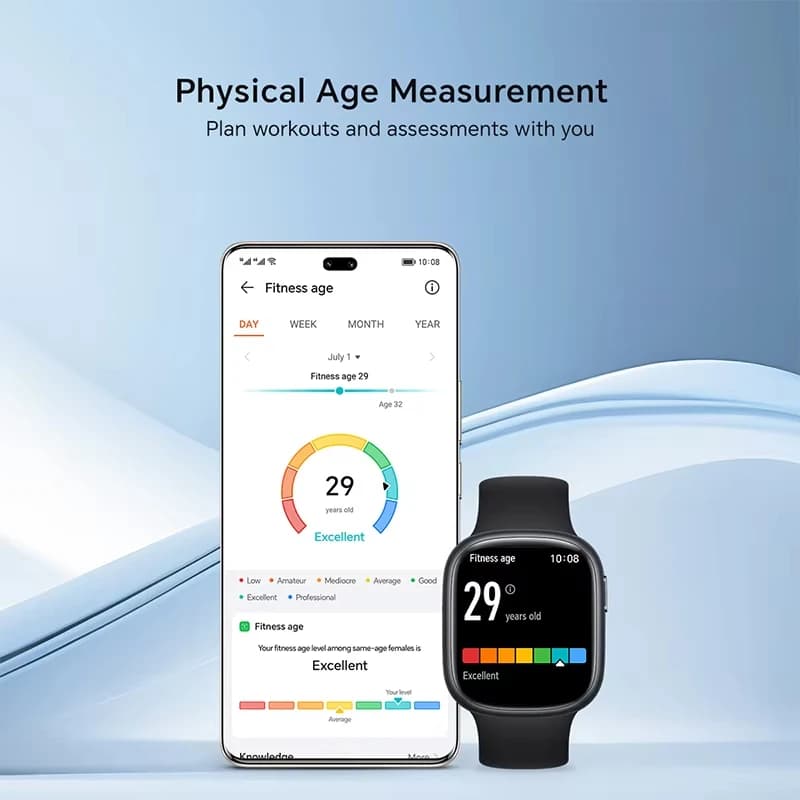 Honor Watch 4 Smartwatch With 1.75'' AMOLED Heart Rate Sleep Stress Monitors Sport Watchband 14 Days Long Battery Life - 6