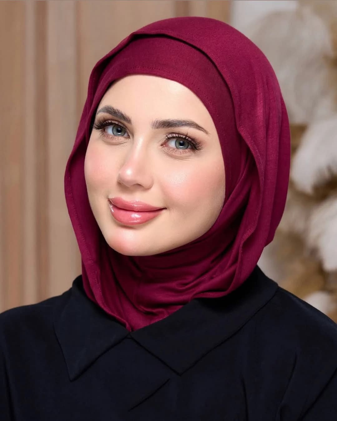 New Ready to Wear Hijab Jersey Instant Headscarf Muslim Undercap Islam Comfort Neck Covered Scarf Light Turban - 6