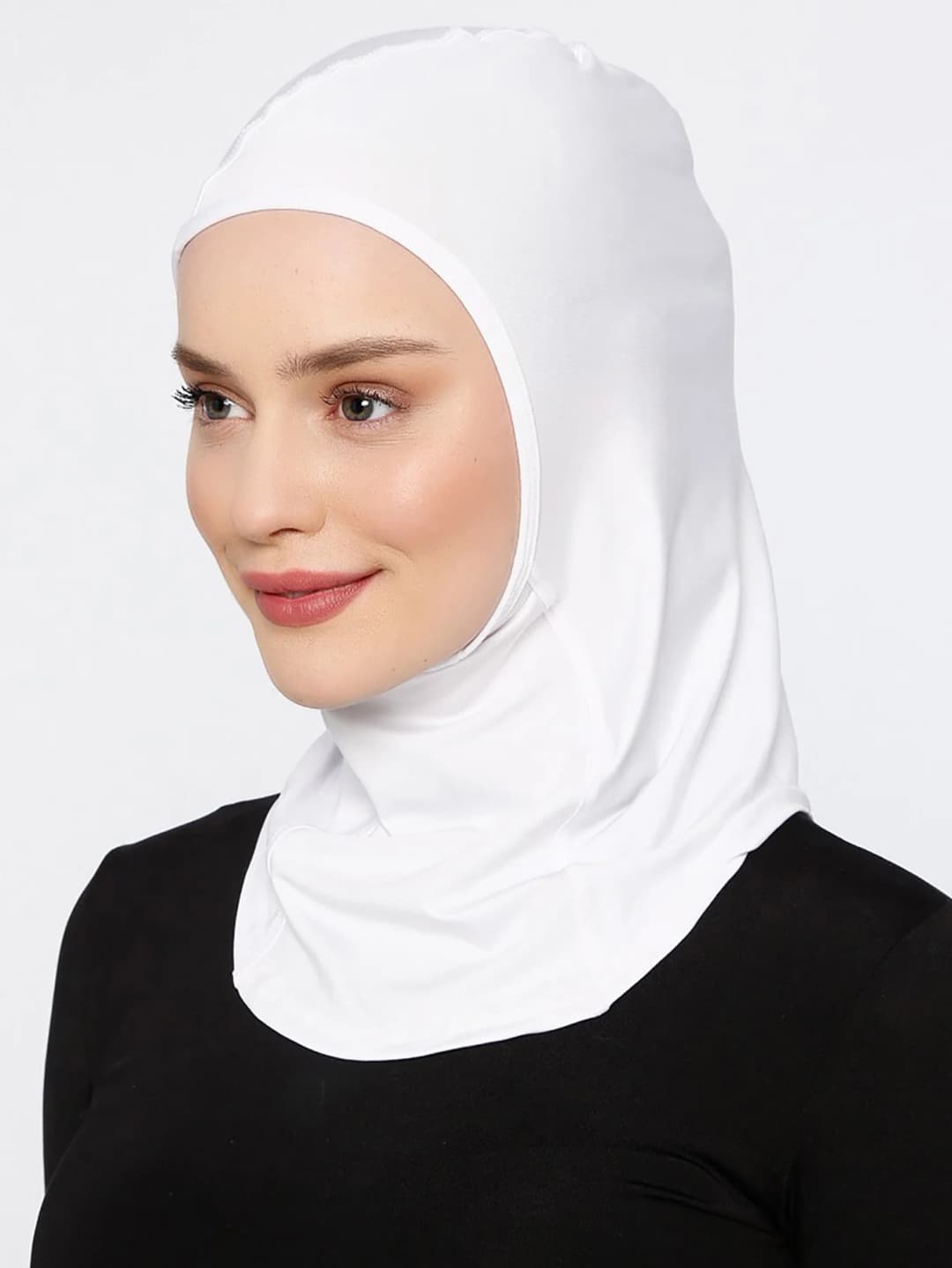 أغطية حجاب داخلية إسلامية للنساء ، غطاء رأس ، غطاء رأس إسلامي ، حجاب ، قبعة رياضية ، بونيه عظمي ، وشاح - 3