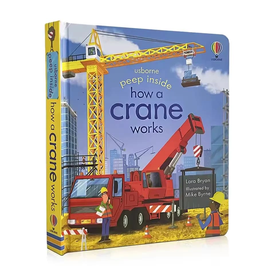 Usborne Peep Inside How Works Series Scientific Knowledge Learning Picture Book in English Daily Bedtime Reading Book - 4