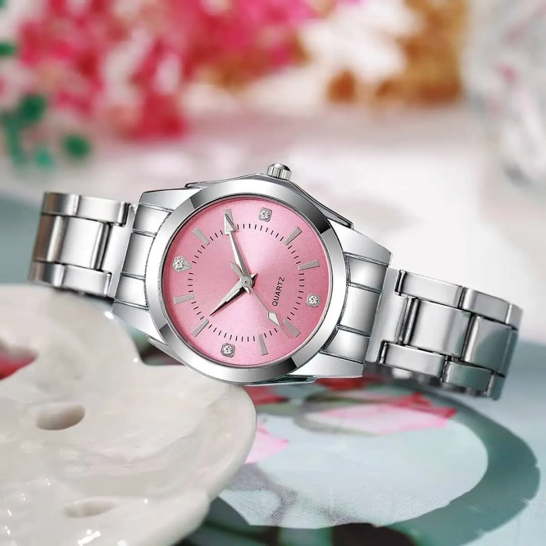 Luxury Rhinestone Women Watches Casual Quartz Wrist Watches For Ladies Clock Reloj Mujer（Without box） - 6