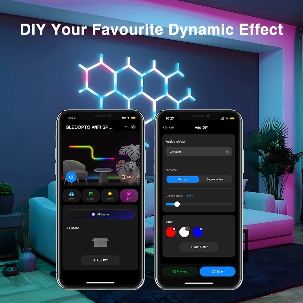 Tuya SPI Pixel LED Controller RGBCCT RGBW RGB Dynamic Light Music Sync WiFi / ZigBee Smart Life Google Assistant Alexa Yandex - 2