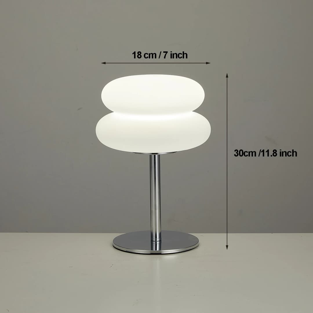 Table lamp bedroom room lamps  USB Plug LED mushroom table lamp Living room dining room ambient lighting(Not glass) - 6