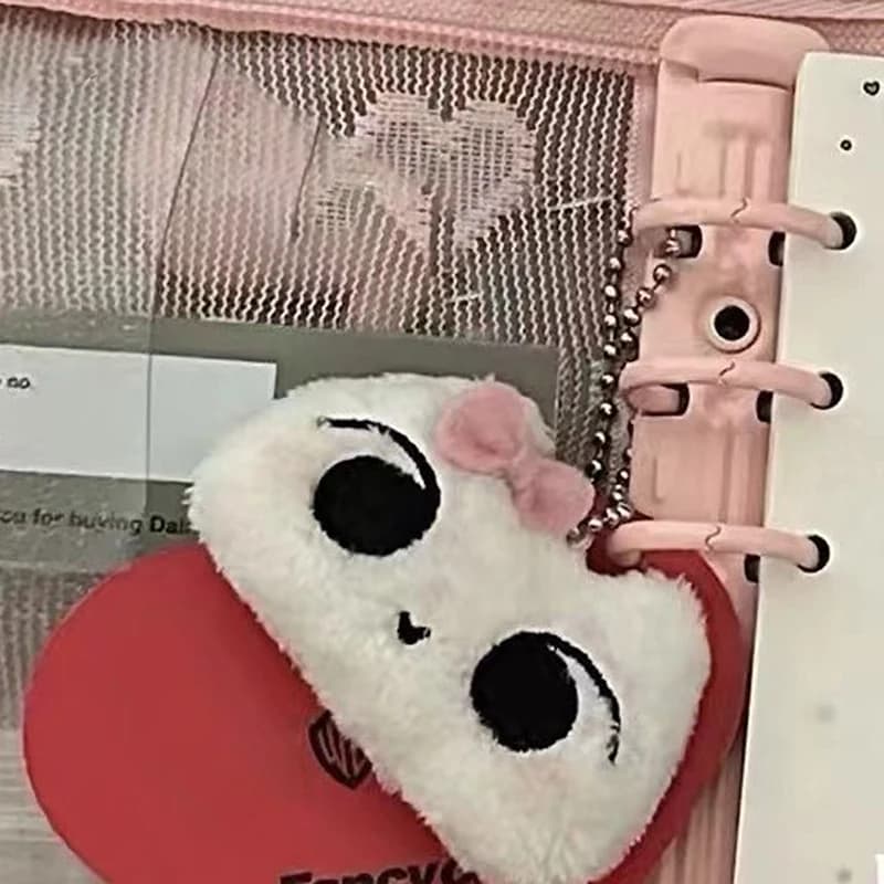 Plush Dizzy Cat Pendant Funny Stuffed Toy Hanging Decoration Couple Key Chain Bag Pendant Bag Accessories - 4