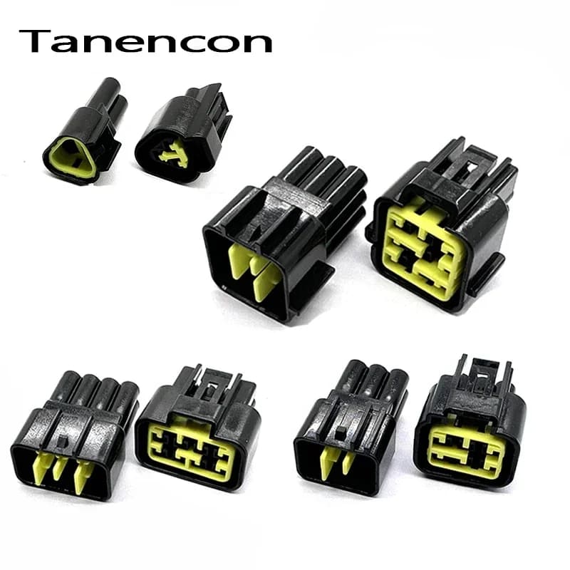 1 Set 3/6/8/9 Pin FW-C-16M/F-B Car Waterproof Socket Car Modification Plug Accessories FSW-C-6F-B  Auto Sealed Adapter FW-C-3F-B - 2