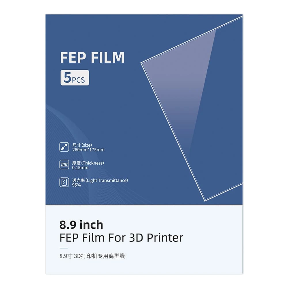 ANYCUBIC 3d Printer Parts 2Pcs/5Pcs a set FEP Film Thickness 0.15mm For Photon Mono X / Mono X 6K / M3 Plus / Mono X2/Mono X 6Ks - 2