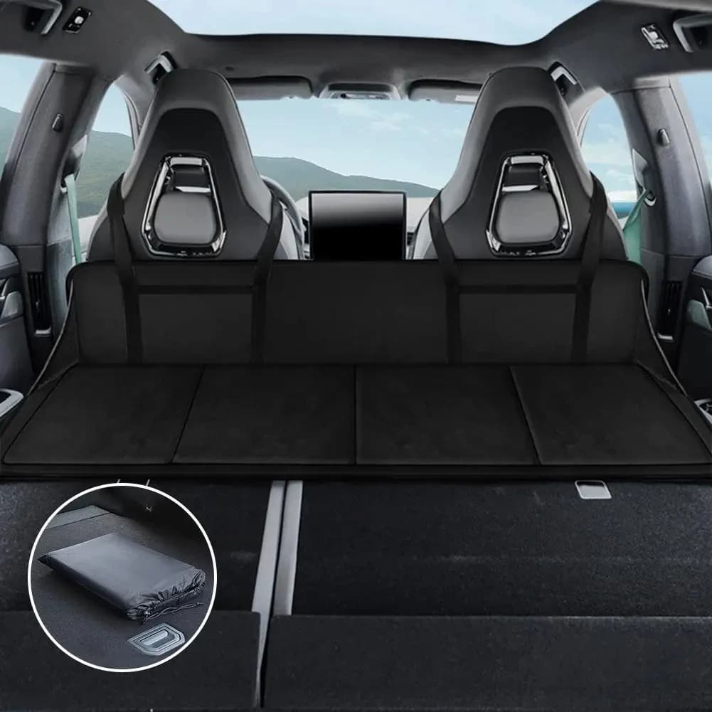 Bed Car Head Guard SUV In Car Folding Of Rear Car Sleeping Mats Extension Board Trunk Sleeping Camping Mattress - 3