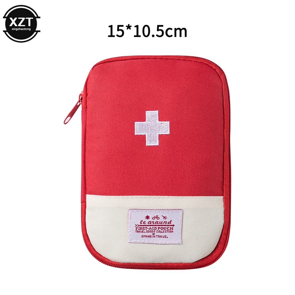 Portable First Aid Medical Kit Travel Outdoor Camping Useful Mini Medicine Storage Bag Camping Emergency Survival Bag Pill Case - 2