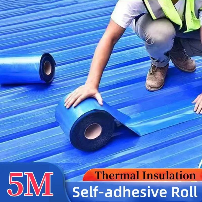 حماية السقف شريط مقاوم للماء منع تسرب المياه إصلاح أشرطة لاصقة لزوجة قوية شريط عزل إصلاح أداة تجديد - 2