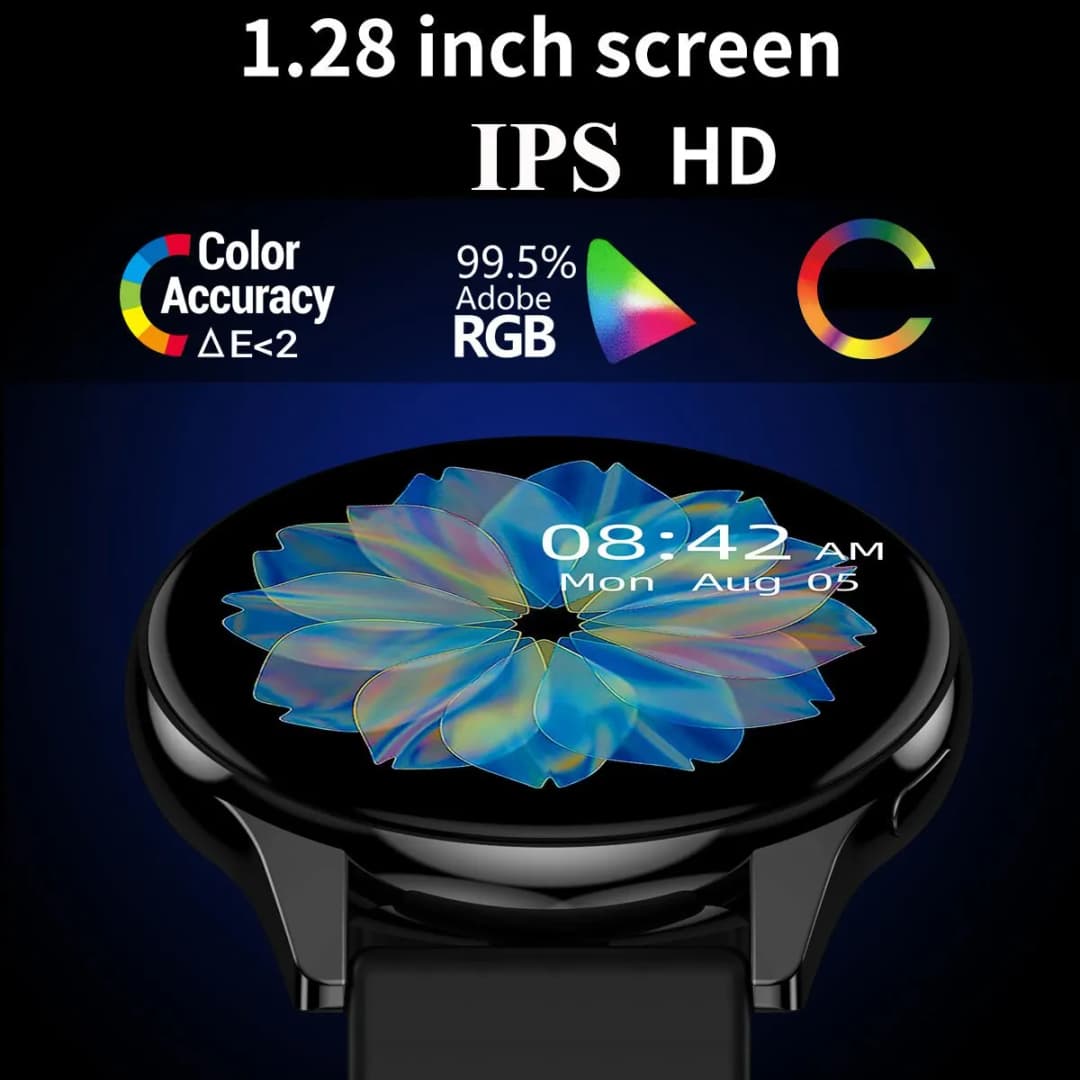 Newest Smart Watch 2024 Full Round Smartwatch Men Bluetooth Call Smart Watch Women Fitness Bracelet DIY Faces IOS Android Phone - 2