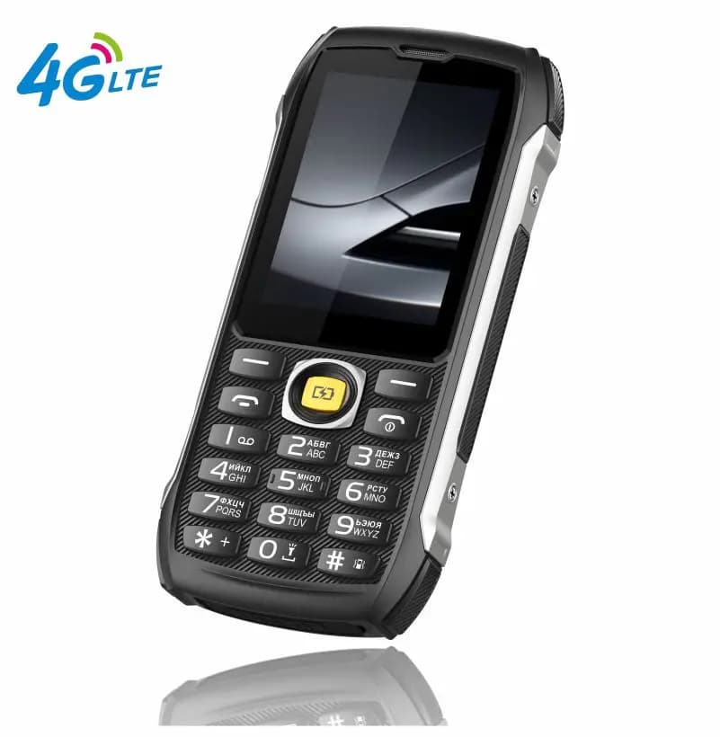 إيور 4G LTE - هاتف متين مقاوم للماء، بطارية كبيرة، لوحة مفاتيح، شاشة 2.8 بوصة IPS، مصباح يدوي - 6