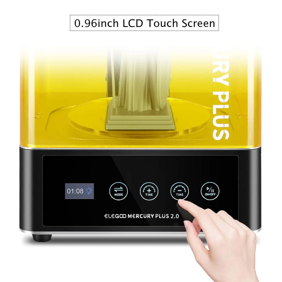 ELEGOO   Plus 2.0 Wash and Cure Station Washing and Curing Machine Resin Curing Station for LCD/DLP/SLA 3D Printed Models - 3