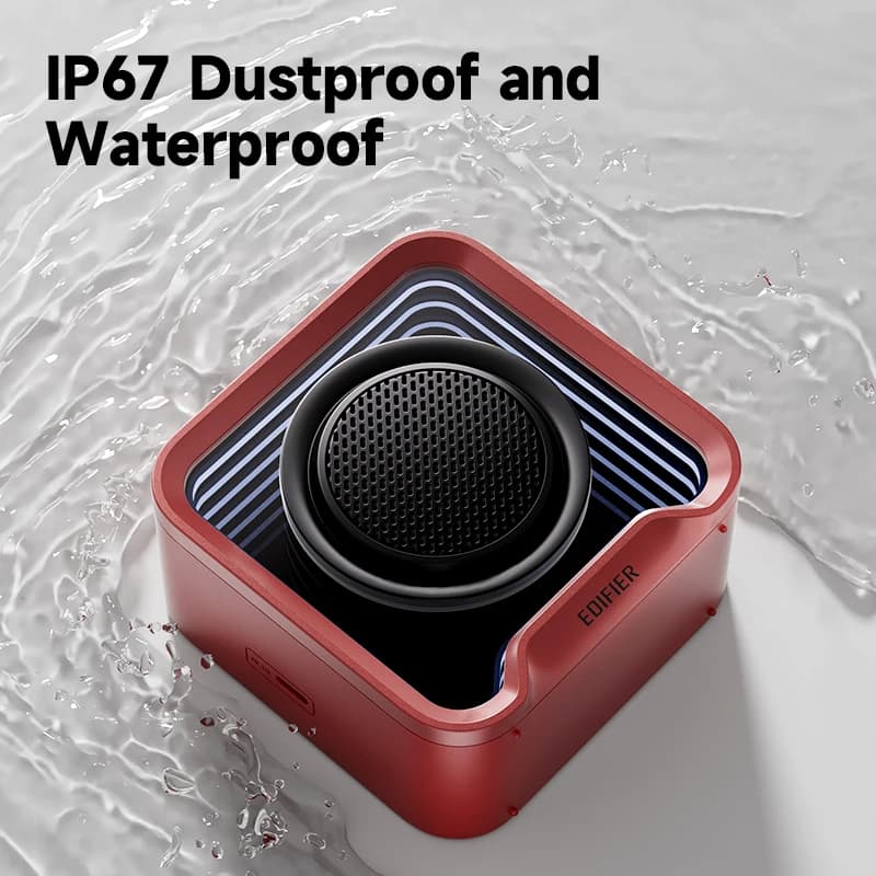 سماعة إديفاير QS20 محمولة مع إضاءة محيطة بلوتوث V6.0 IP67 ستيريو اقتران متعدد النقاط سماعة مع ميكروفون - 6