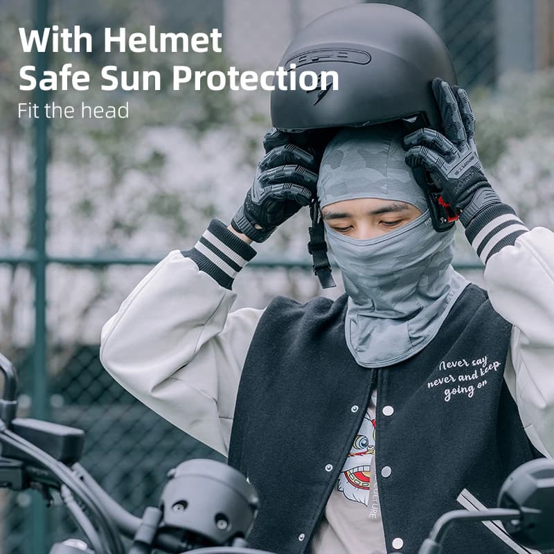 ROCKBROS Spring Summer Cycling Mask UV Sun Protection Mask Bike Balaclava Hat Bicycle Scarf Breathable Sport Motorcycle Masks - 2