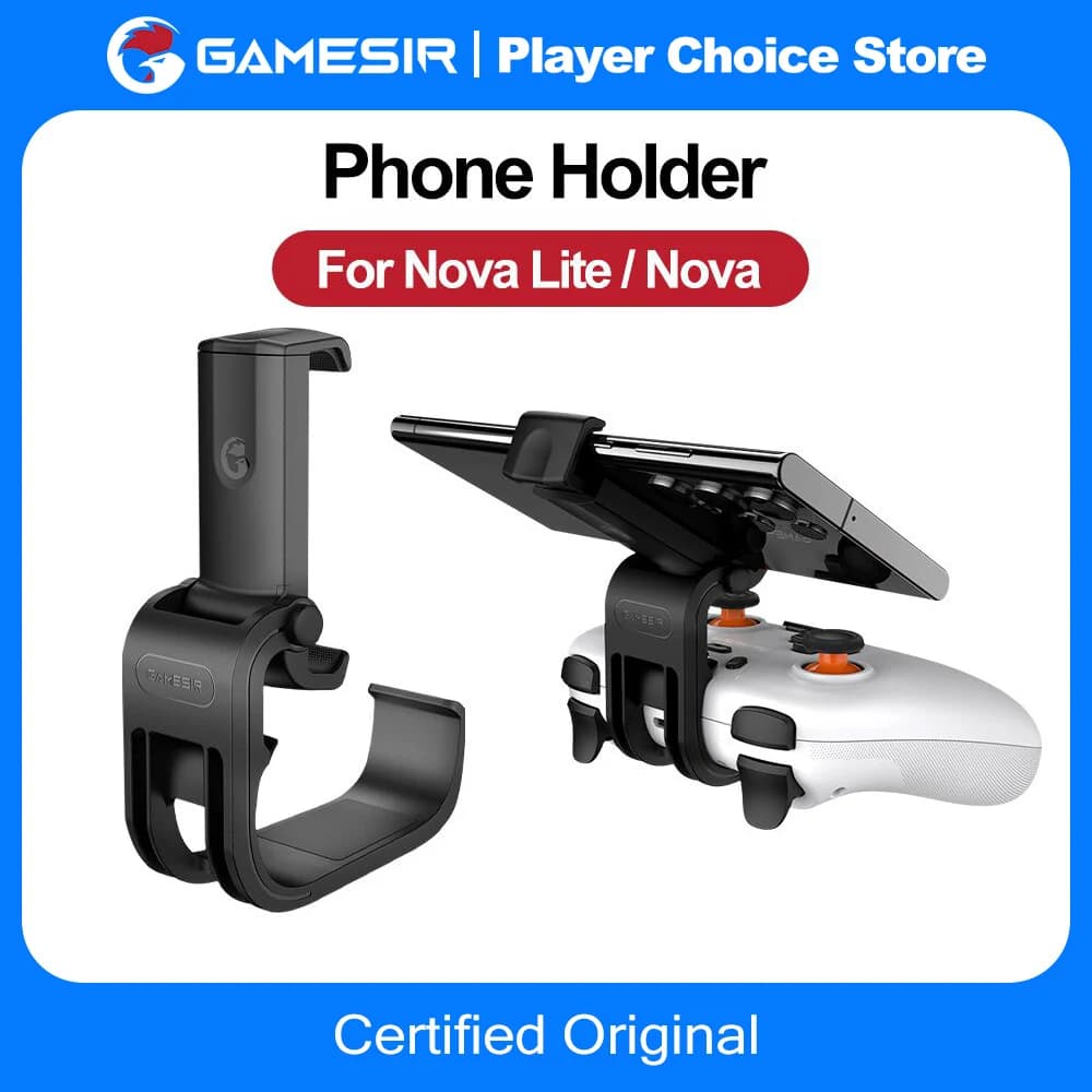حامل هاتف GameSir Nova Lite حامل مقبض حامل هاتف محمول Nova 2 Lite Super Nova Controller مناسب للعرض 75-102 ملم