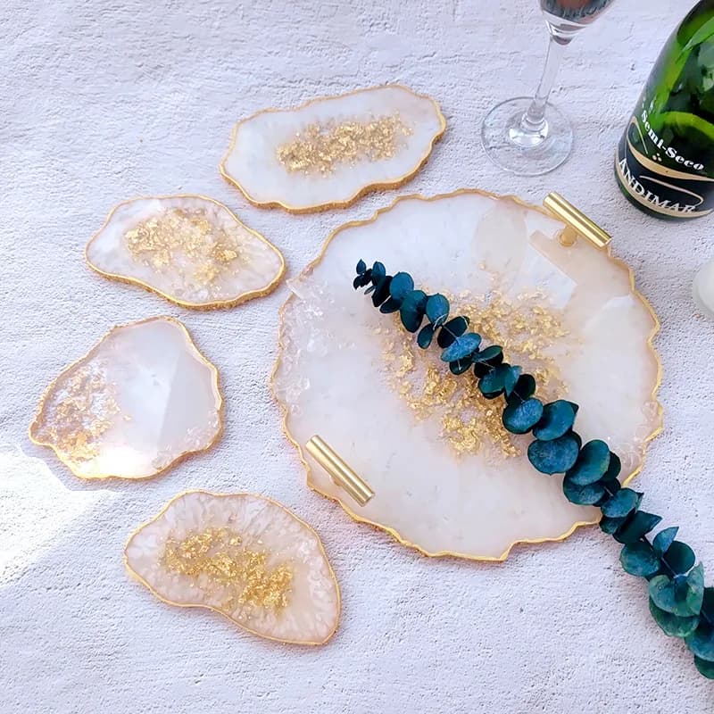 1-4 قطعة أقلام خطاط (ماركر دائمة مقاومة للماء DIY بها بنفسك قالب راتنجات الايبوكسي الذهب الفضة اللون لوازم الرسم قلم تحديد الحرفية - 2