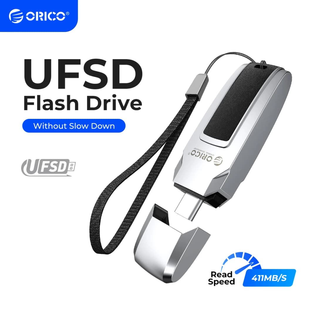 ذاكرة فلاش USB ORICO UFSD 411MB/S، تصميم على شكل سيارة، سعة 512 جيجابايت/256 جيجابايت/128 جيجابايت/64 جيجابايت، غطاء معدني وجلد