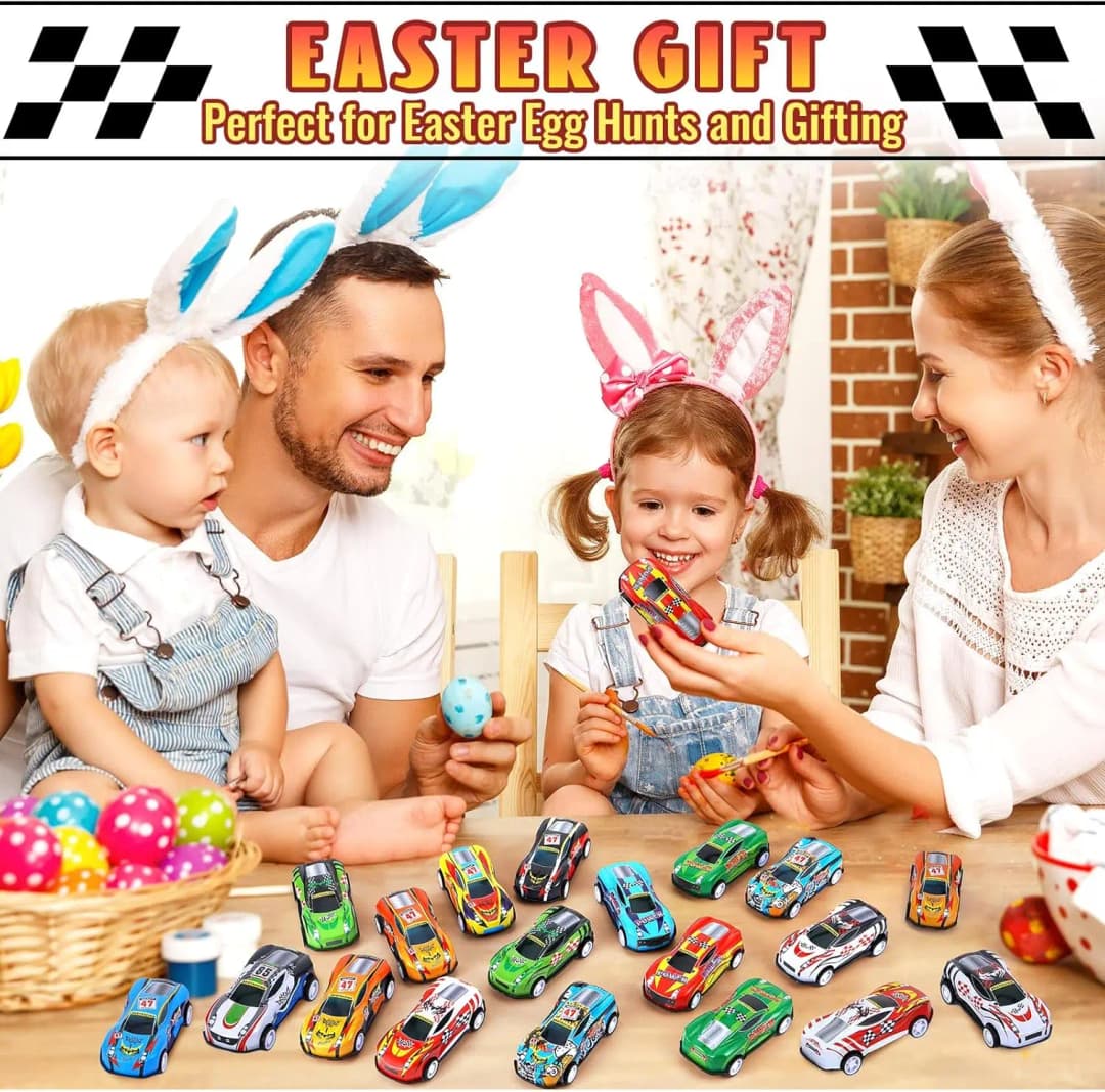 10-50Pcs Alloy Diecast Car Mini Cars Model Se tToys for Boys Sliding Inertia Pull Back Vehicle Toy Birthday Gift for Kid Toddler - 3