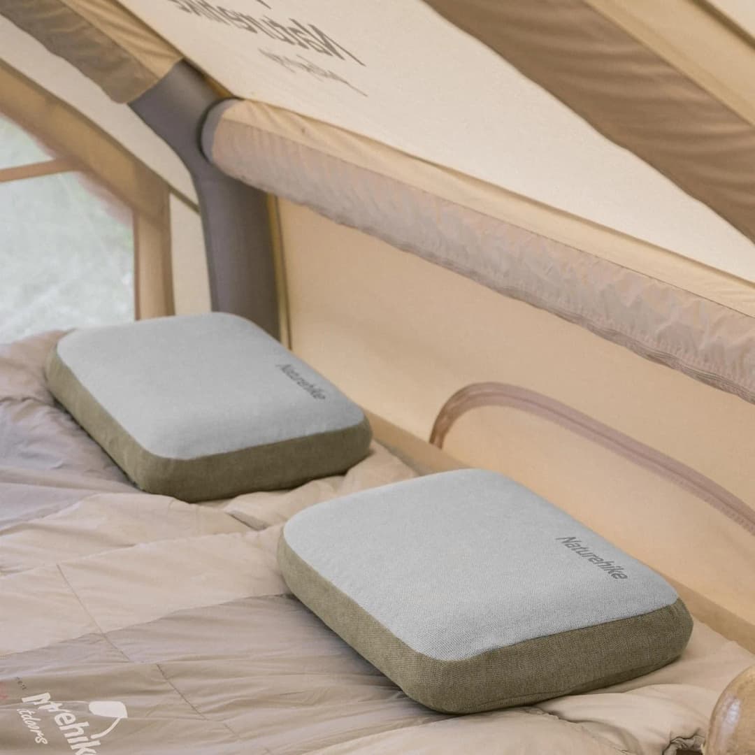 Naturehike Camping Pillow Portable Memory Foam Comfort Square Pillow Outdoor Travel Soft Sleeping Pillow - 6