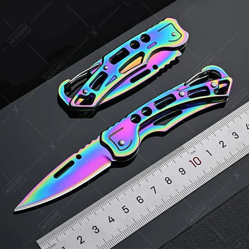WXCOO Kitchen Peeling Knife Boning Pocket Utility Knives Fruit Knife with Non-slip Handle Stainless Steel Kitchen Accessories - 3