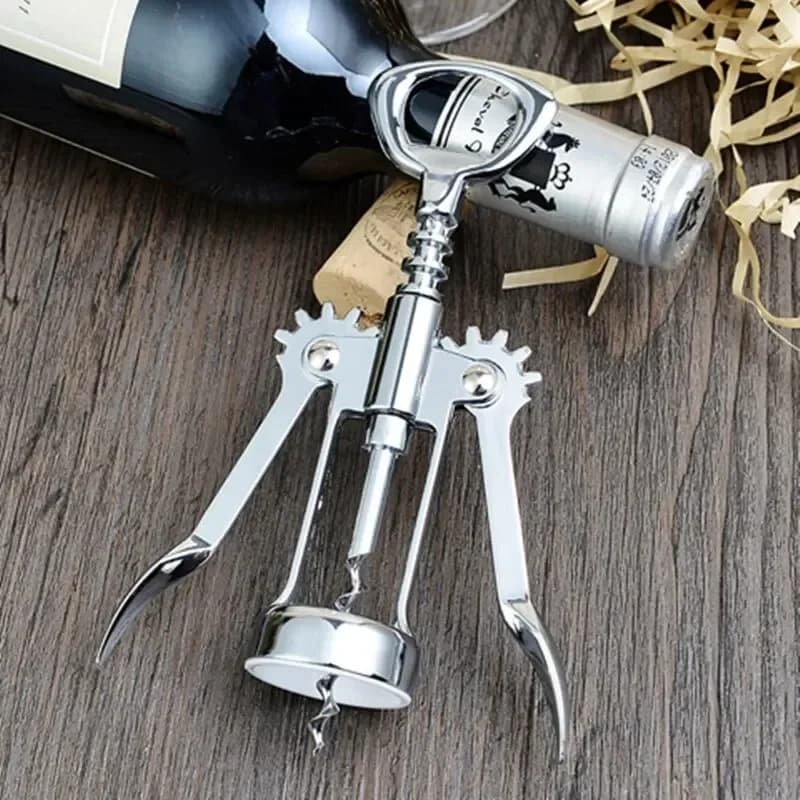Red Wine Bottle Opener Beer Driver SteelWine Corkscrew Wine Opener Multifunctional Stainless Corkscrew Kitchen Supplies - 2