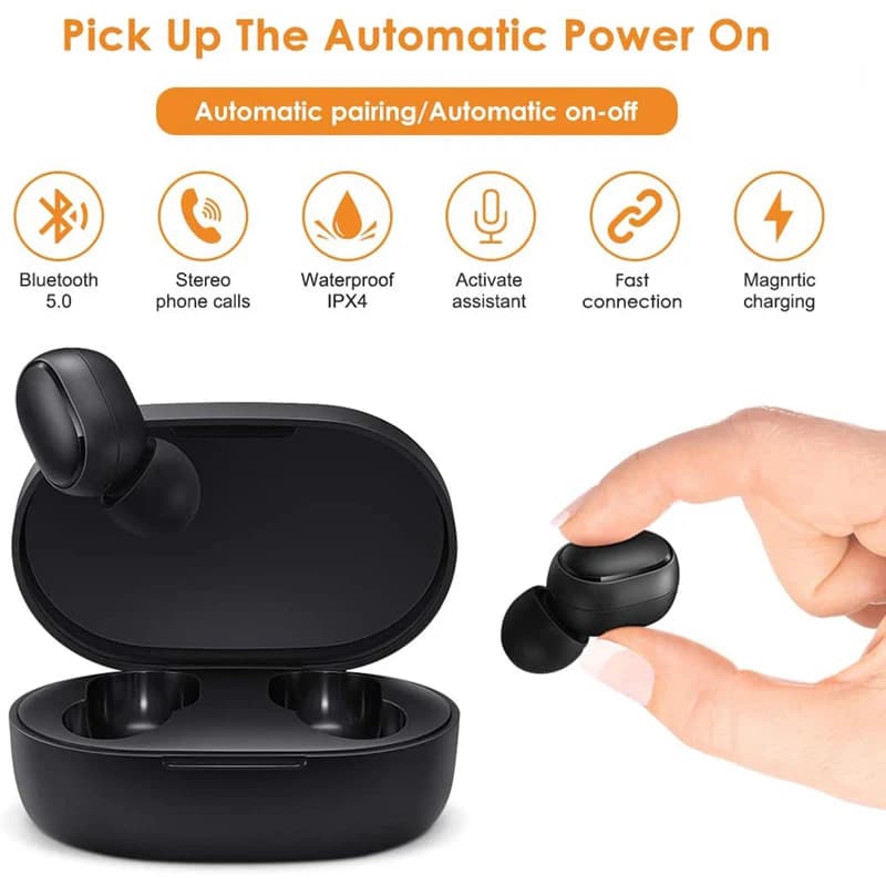 XIAOMI Redmi  Airdots 2 Wireless Bluetooth Headset with Mic Earbuds Fone Bluetooth Earphones TWS Wireless Headphones - 3