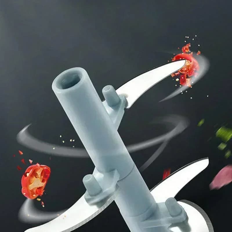 Kitchen Householde Manual Garlic Press Multi-function Grinding Chopper Food Vegetables Cutter Meat Kitchen Gadgets Masher Tool - 4