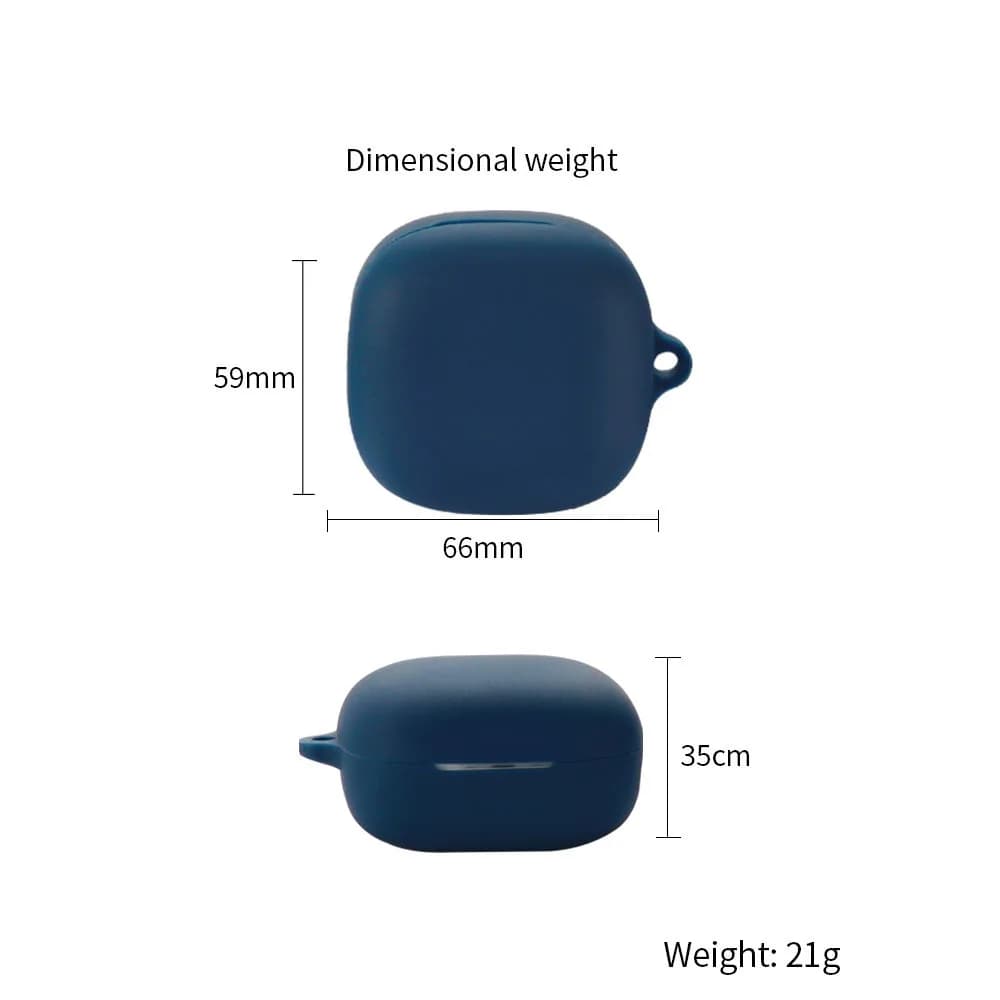 سماعات QCY HT05 لاسلكية غطاء سيليكون ناعم سماعات QCY HT05 Melobuds ANC غطاء واقي مع حزام مجموعات تنظيف السماعات - 3