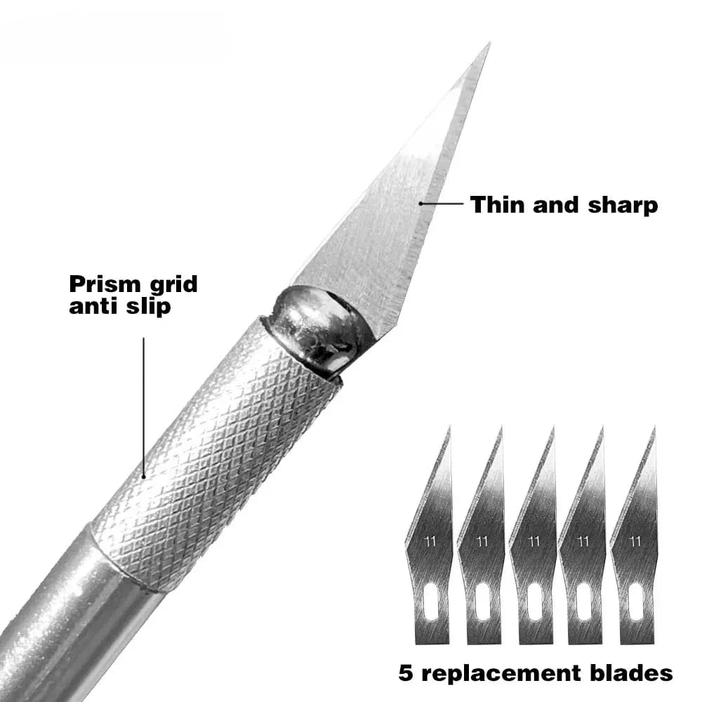 مجموعة أدوات تغليف السيارات مجموعة رقائق السيارات أدوات تغليف الفينيل أدوات رقائق ممسحة كاشطة سكين قاطع لمجموعة أدوات تغليف فيلم السيارة - 4