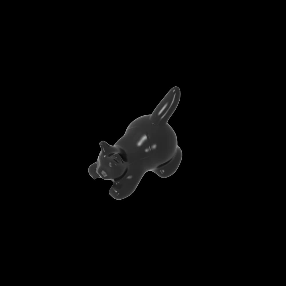 جブリكس GDS-M1161 حيوان، قط، قطة جالسة [عادي] متوافق مع ليغو 6251 مكعبات بناء ألعاب أطفال - 5