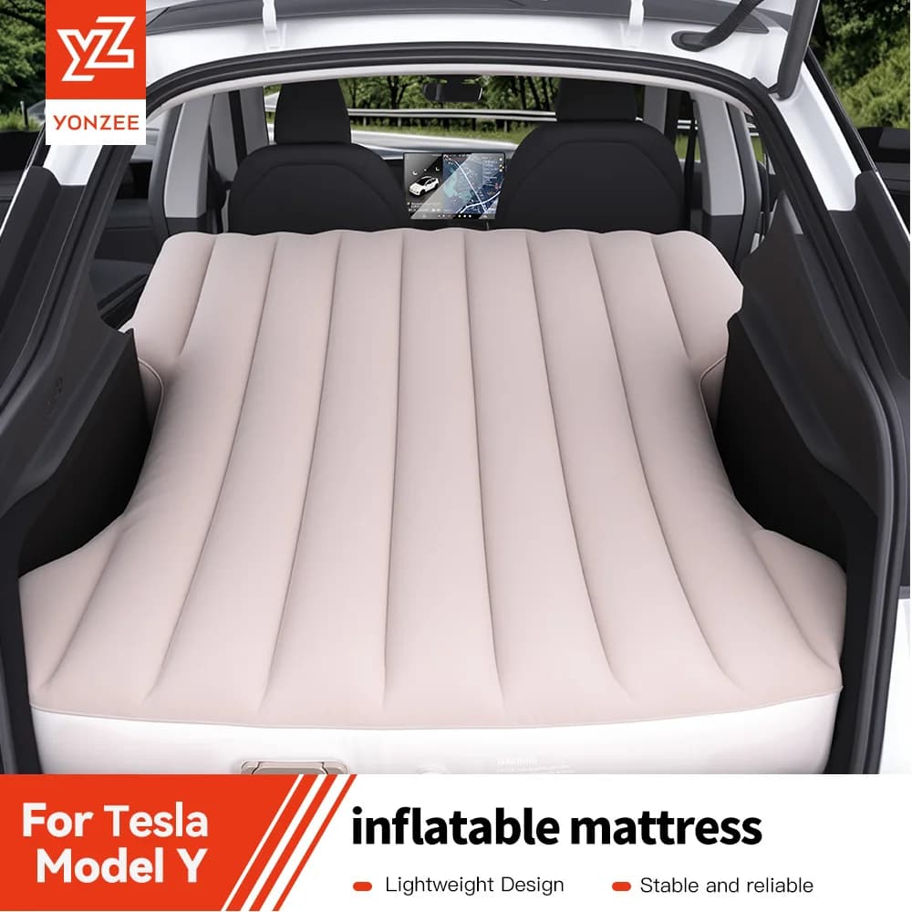 YZ For Tesla Model Y Juniper 2021-2026 Mattress  Automobile Self-Inflating Mattress Travel Mattress Inflatable Camping Mattress