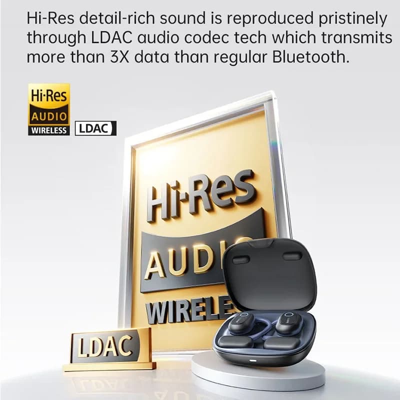 Baseus Bowie MF1/Eli 15i Fit Open-Ear Sport Wireless Earphones Bluetooth 5.4 EarHooks Big Bass Sport Earbuds 60Hrs Playtime - 2