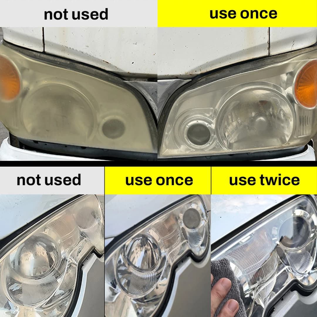 Headlight Restoration Polishing Headlamp Scratch Remover Repair Cleaning Paste Remove Oxidation Headlight Polish Liquid LHB-16 - 4
