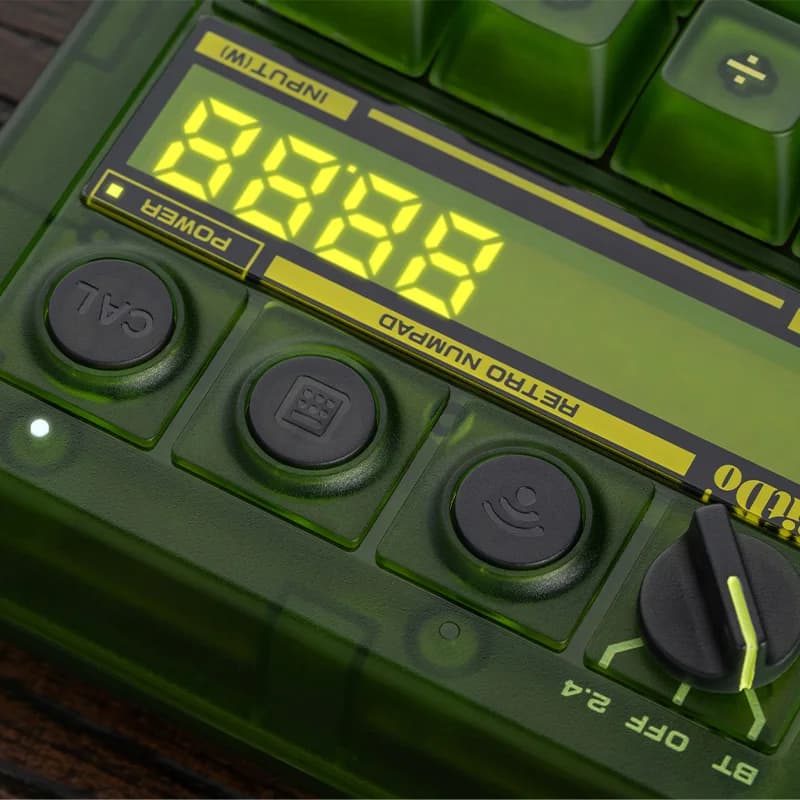 8BitDo - Retro 18 Mechanical Numpad, Supports Calculator Mode, Bluetooth/2.4G/Wired Numpad for Windows and Android- Xbox Edition - 6