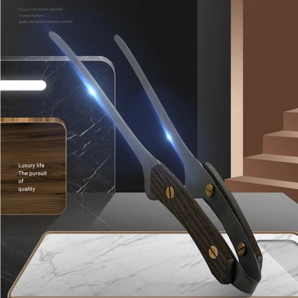 الفولاذ المقاوم للصدأ متعددة الوظائف القلي الأسماك كليب القلي ملعقة ستيك كليب خمر شواء كليب لوازم التخييم في الهواء الطلق