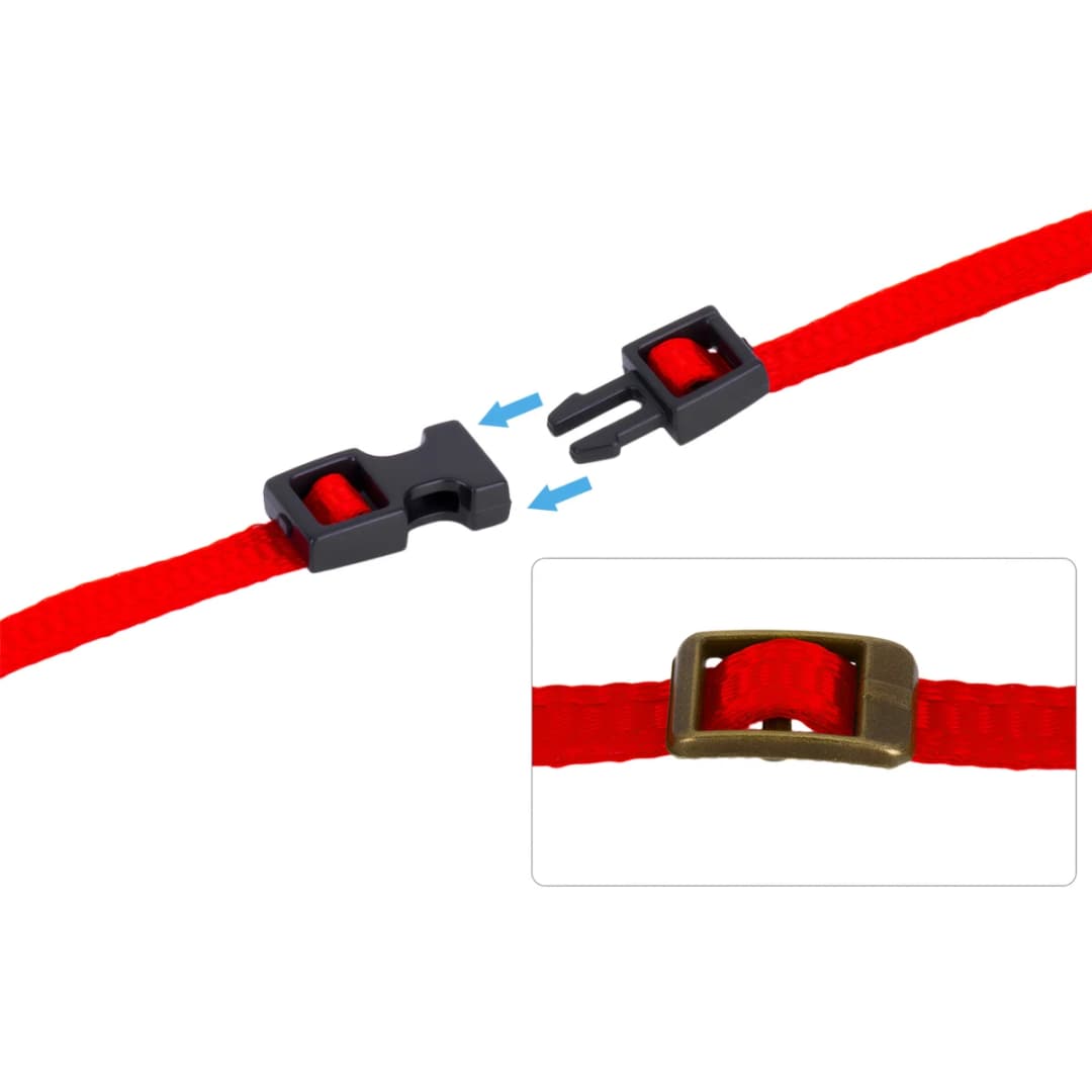 5Pcs Luggage Rope Roof Rack Tie Down Straps for 1/8 1/10 1/18 1/24 RC Crawler SCX10 TRX4 TRX6 YK4102 RGT SCX24 TRX4M Decorate - 4