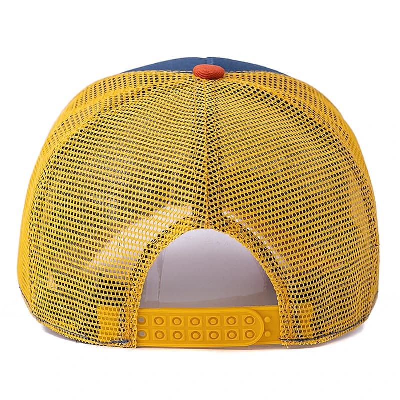 Unisex Baseball Cap Classic STATION Letter Pattern Mesh Cap Men And Women Breathable Streetwear Summer Trucker Hat - 6