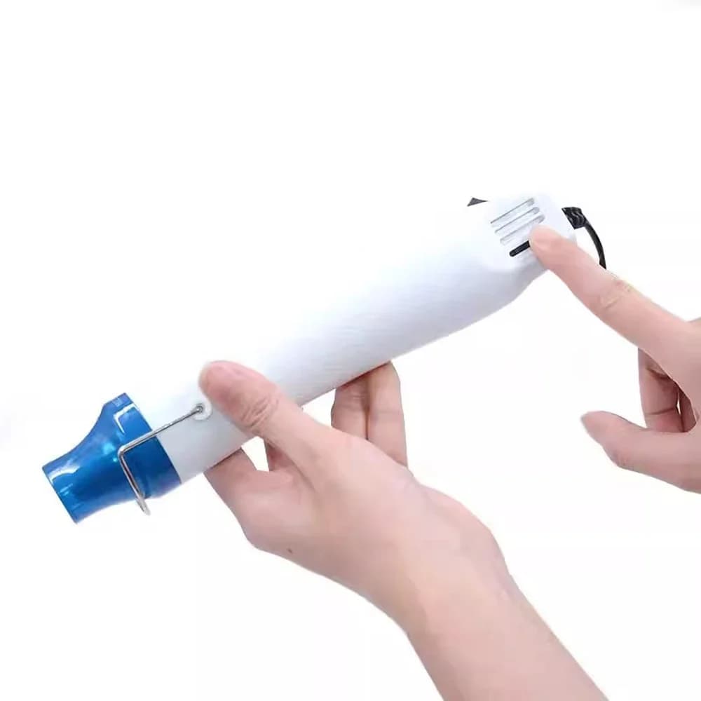 220/110V Hot Air Gun DIY Tool 300W Heat Electric Power Tool for DIY Crafts Candle Making Supplies Wax Melting Tools - 2