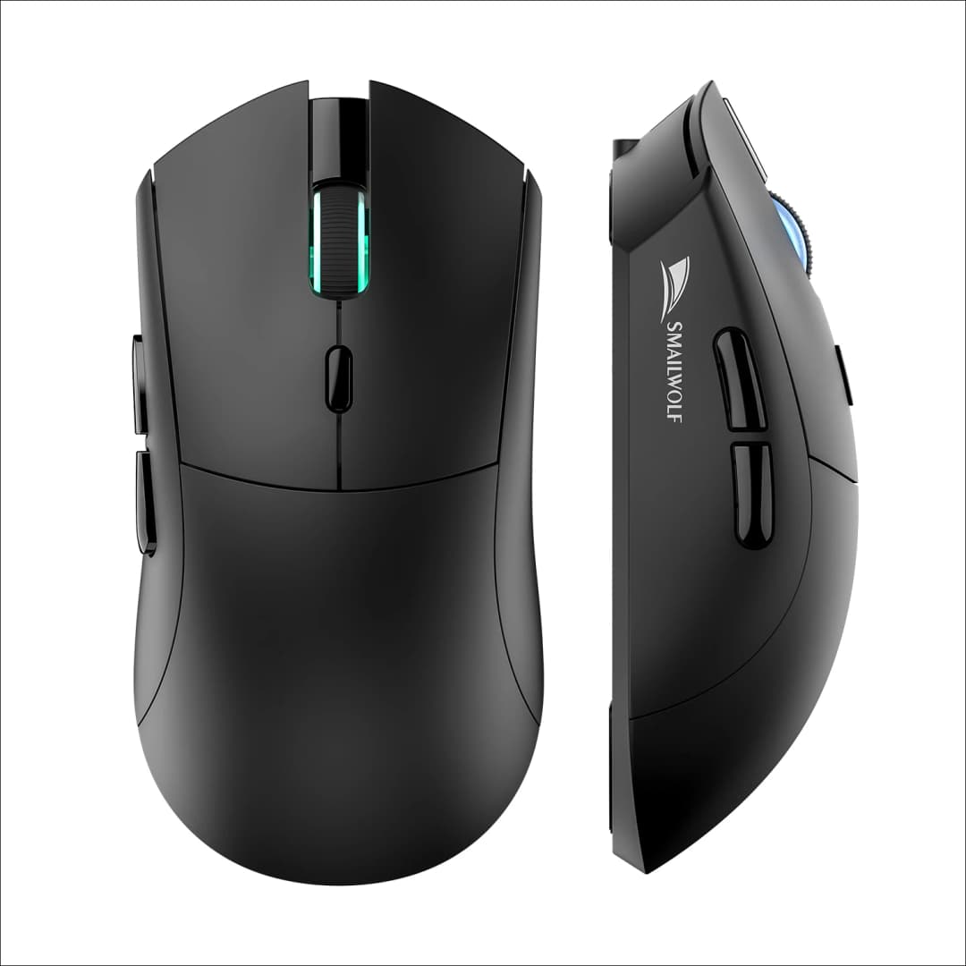 SMAILWOLF RS7 Bluetooth wireless gaming mouse PAW3311 macro driver laptop desktop computer office game 20000dpi - 6