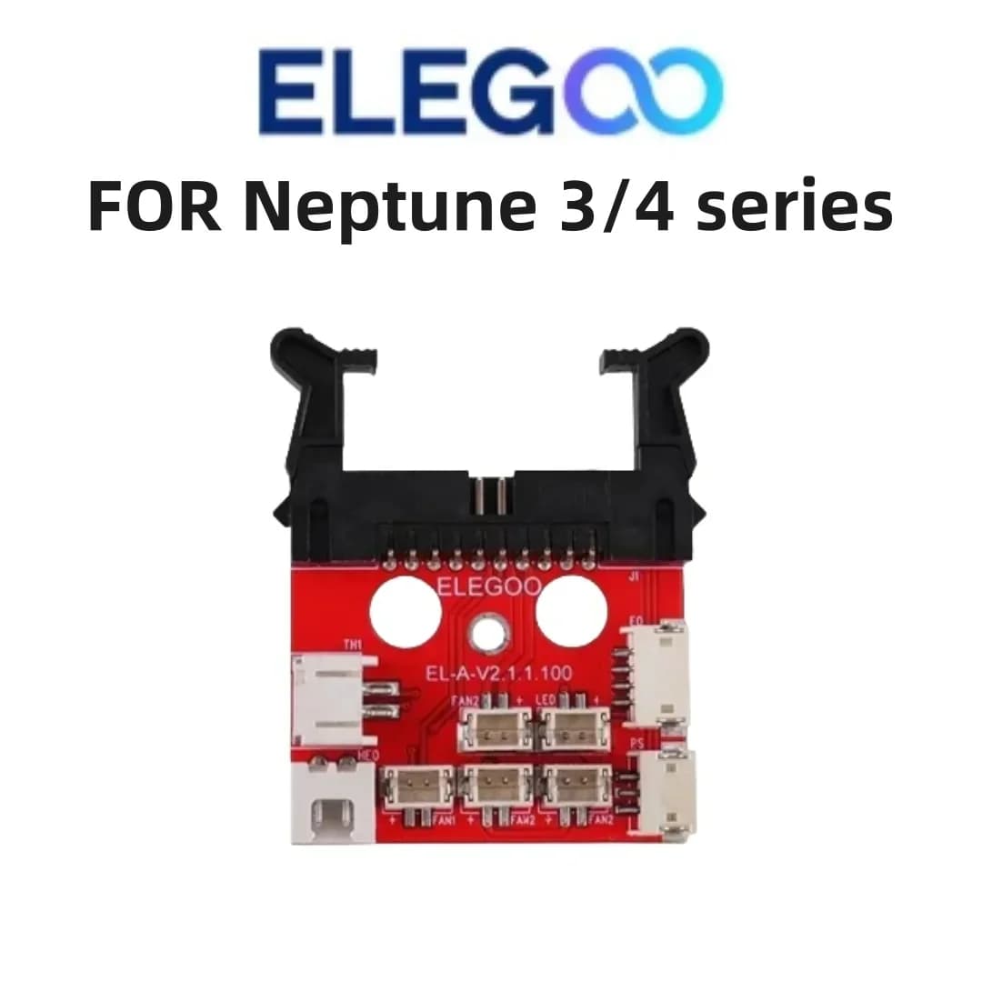 لوحة محول الطارد ELEGOO Neptune 3/4 برو بلس ماكس الرسمية الأصلية ملحقات طابعة ثلاثية الأبعاد - 4