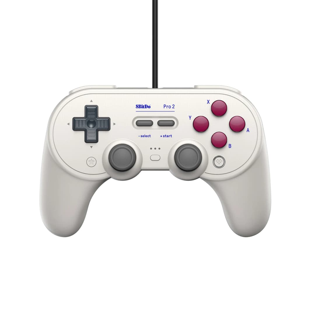 وحدة تحكم سلكية 8BitDo Pro 2 يد تحكم يو اس بي عصا تحكم لننتيندو سويتش أوليد بي سي مع زرين خلفيين للمحترفين اكسسوارات - 2