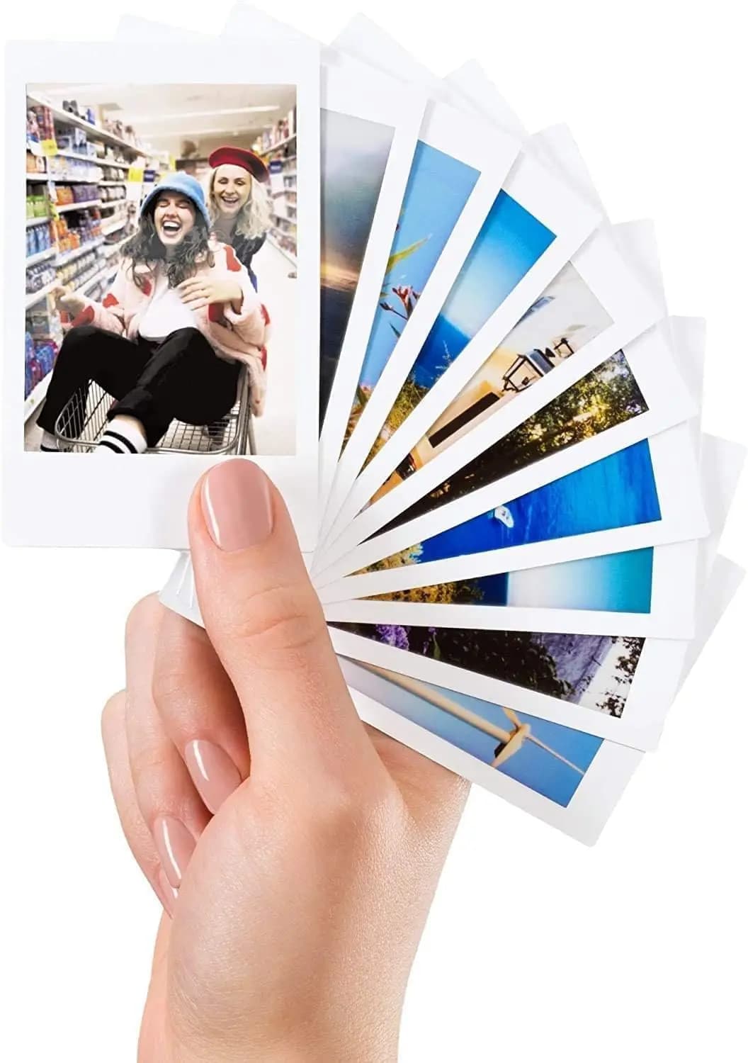 Origin Fujifilm Instax Mini Film Paper 10-60 Sheets for Fuji Instant Film Cameras Instax Mini 12 11 9 40 70 90 Link Liplay EVO - 5