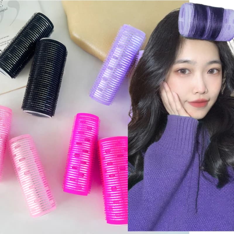 3 أنماط من بكرات الشعر ذاتية اللصق، أدوات تصفيف الشعر المنزلية، بكرات سحرية لتصفيف الشعر للنساء، أدوات جمال كبيرة